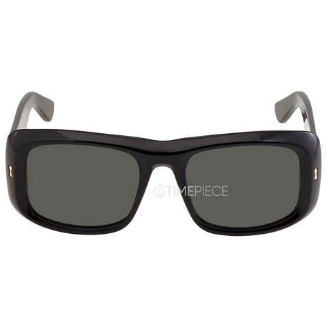 gucci 1080|Gucci Gray Square Men's Sunglasses GG1080S 001 56 .